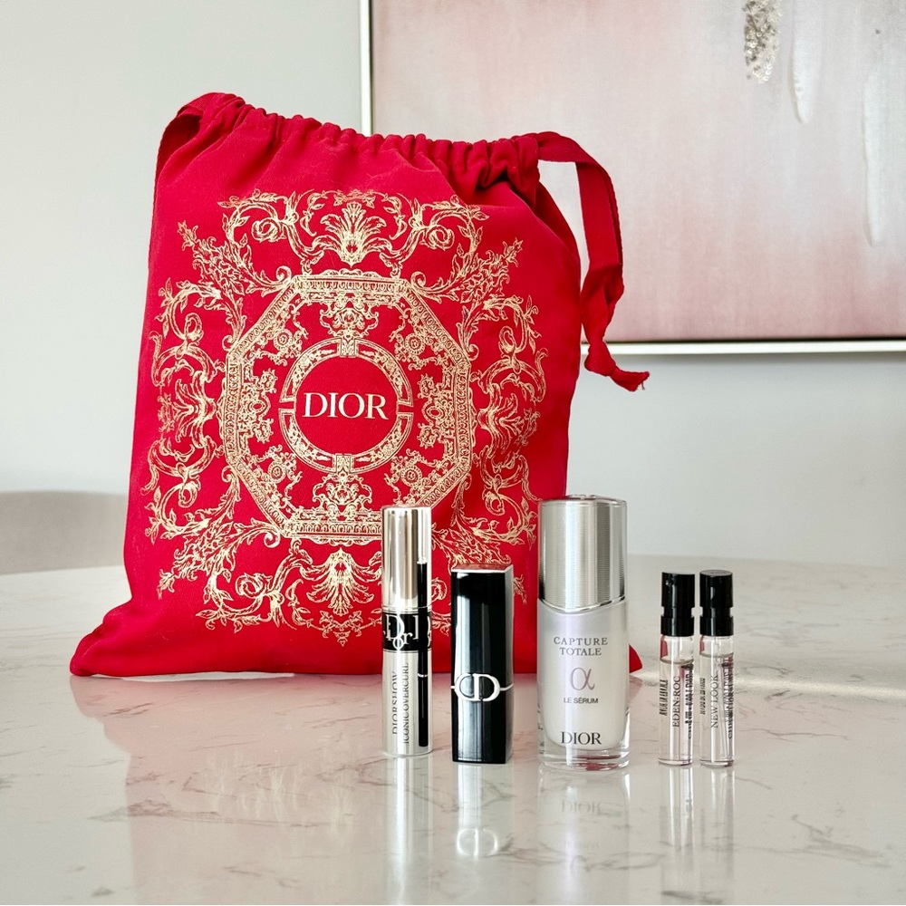 Dior minis and dust bag